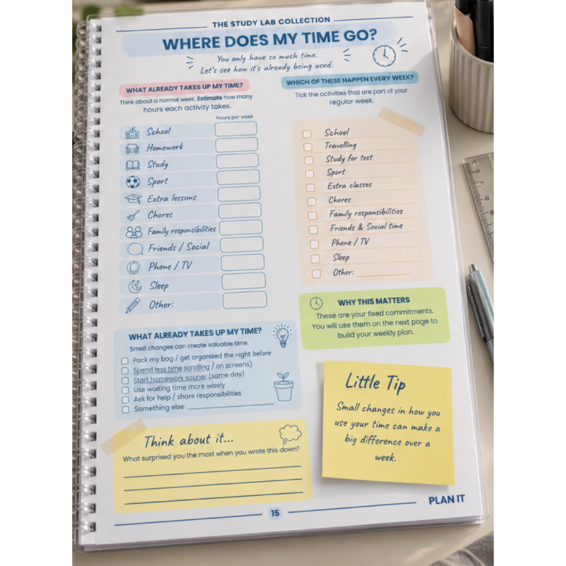 PLAN IT – Time Management & Organisation Workbook - Image 3